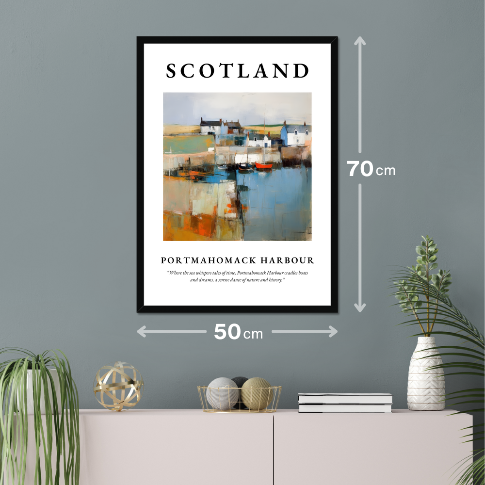 Portmahomack Harbour - Framed Poster Print