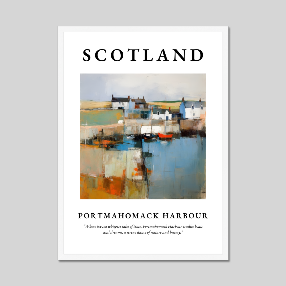 Portmahomack Harbour - Framed Poster Print