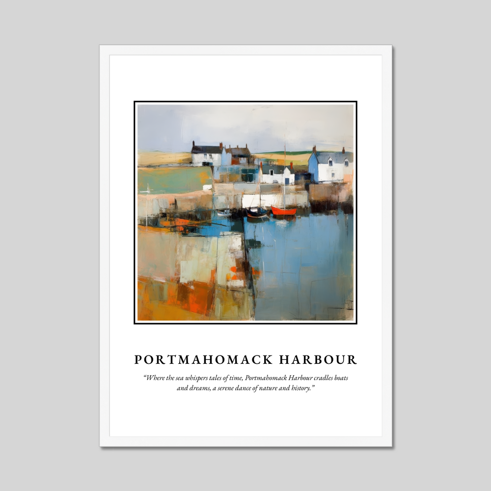 Portmahomack Harbour - Framed Poster Print