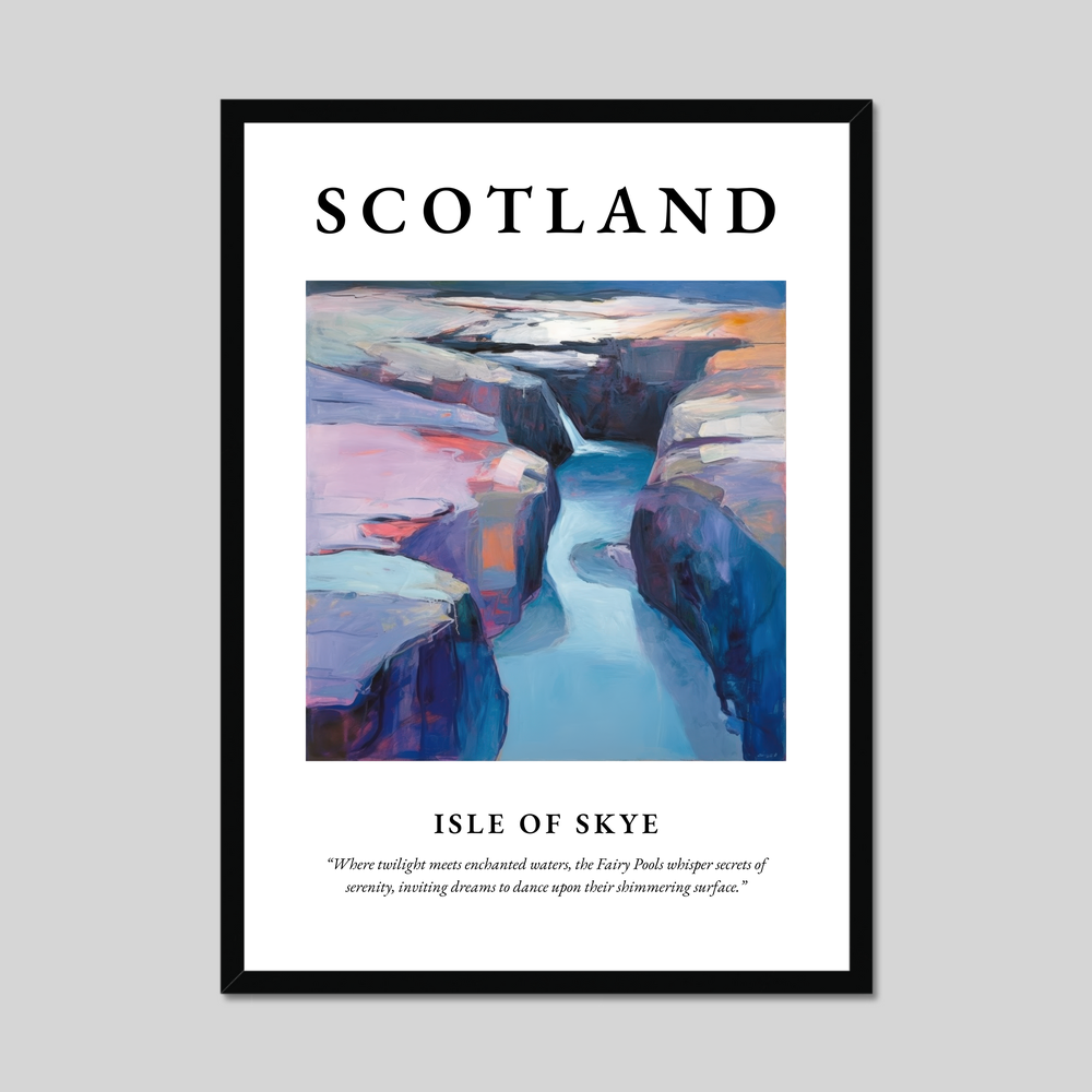 Isle of Skye - Framed Poster Print