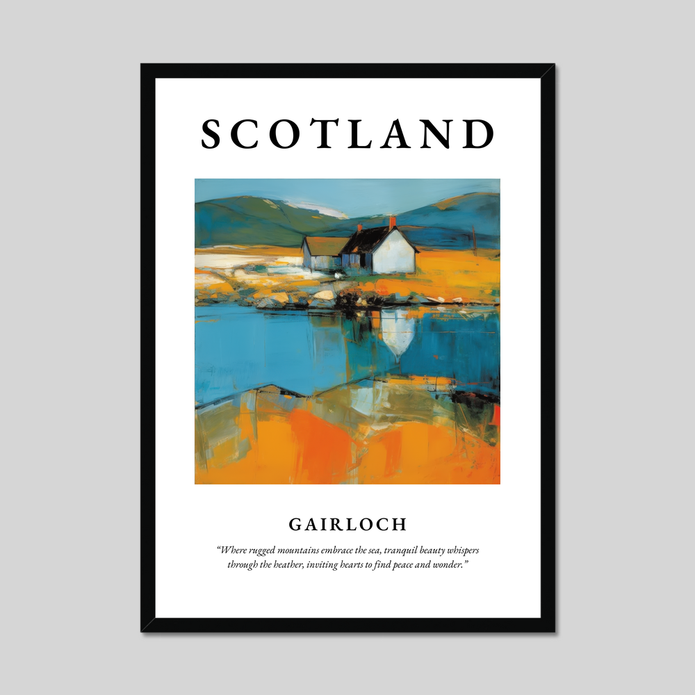 Gairloch - Framed Poster Print