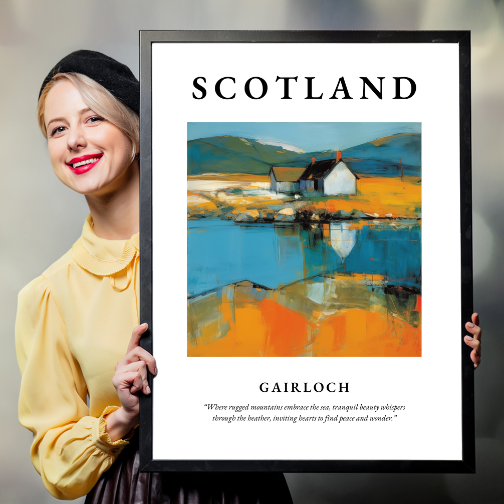 Gairloch - Framed Poster Print