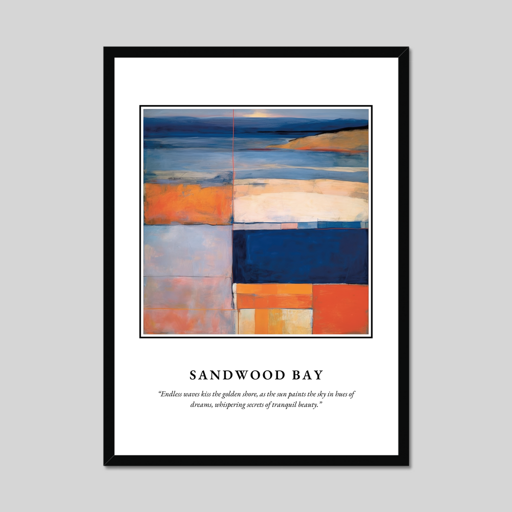 Sandwood Bay - Framed Poster Print