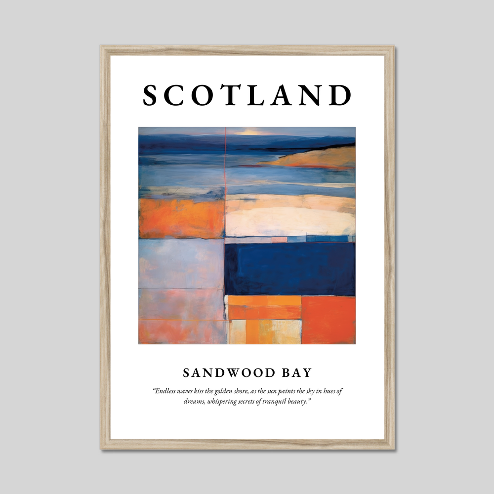 Sandwood Bay - Framed Poster Print