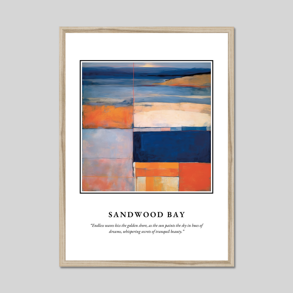 Sandwood Bay - Framed Poster Print