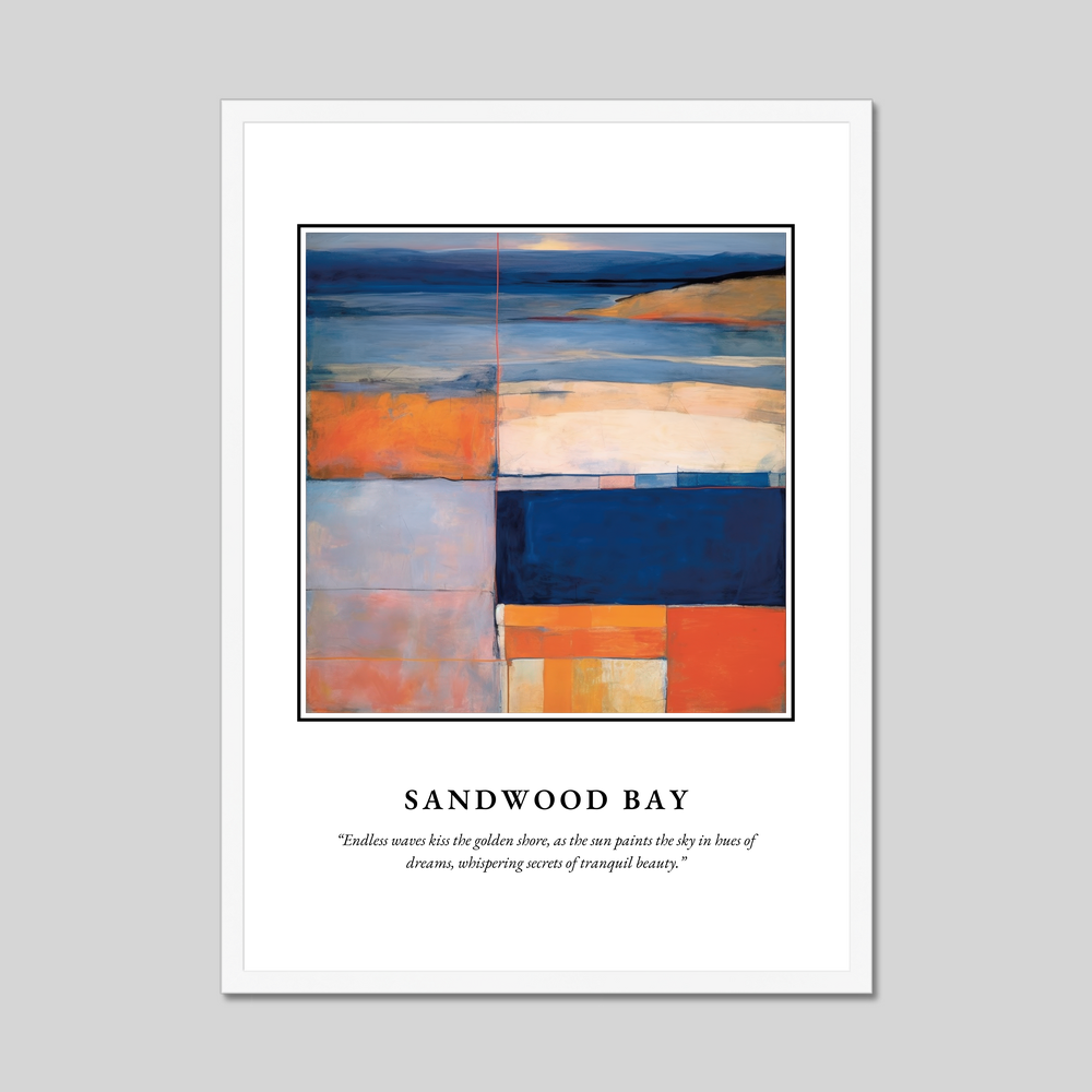 Sandwood Bay - Framed Poster Print