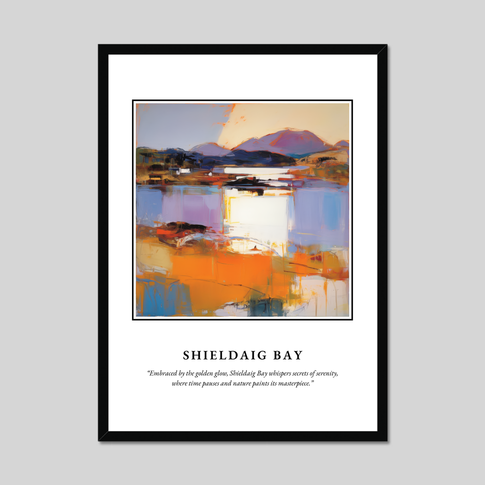 Shieldaig Bay - Framed Poster Print