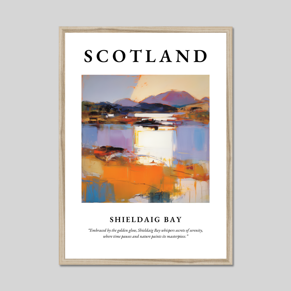 Shieldaig Bay - Framed Poster Print