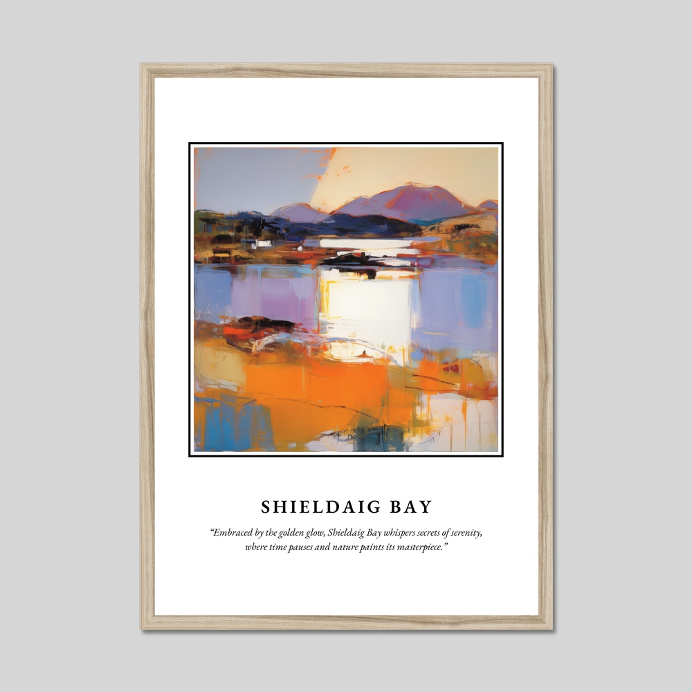 Shieldaig Bay - Framed Poster Print