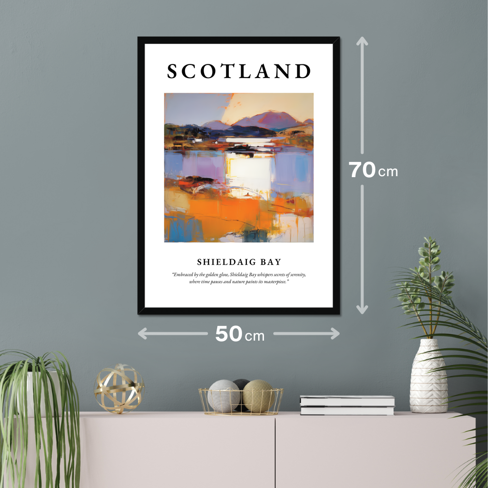 Shieldaig Bay - Framed Poster Print