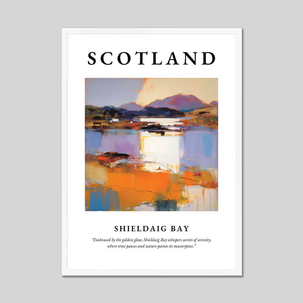 Shieldaig Bay - Framed Poster Print