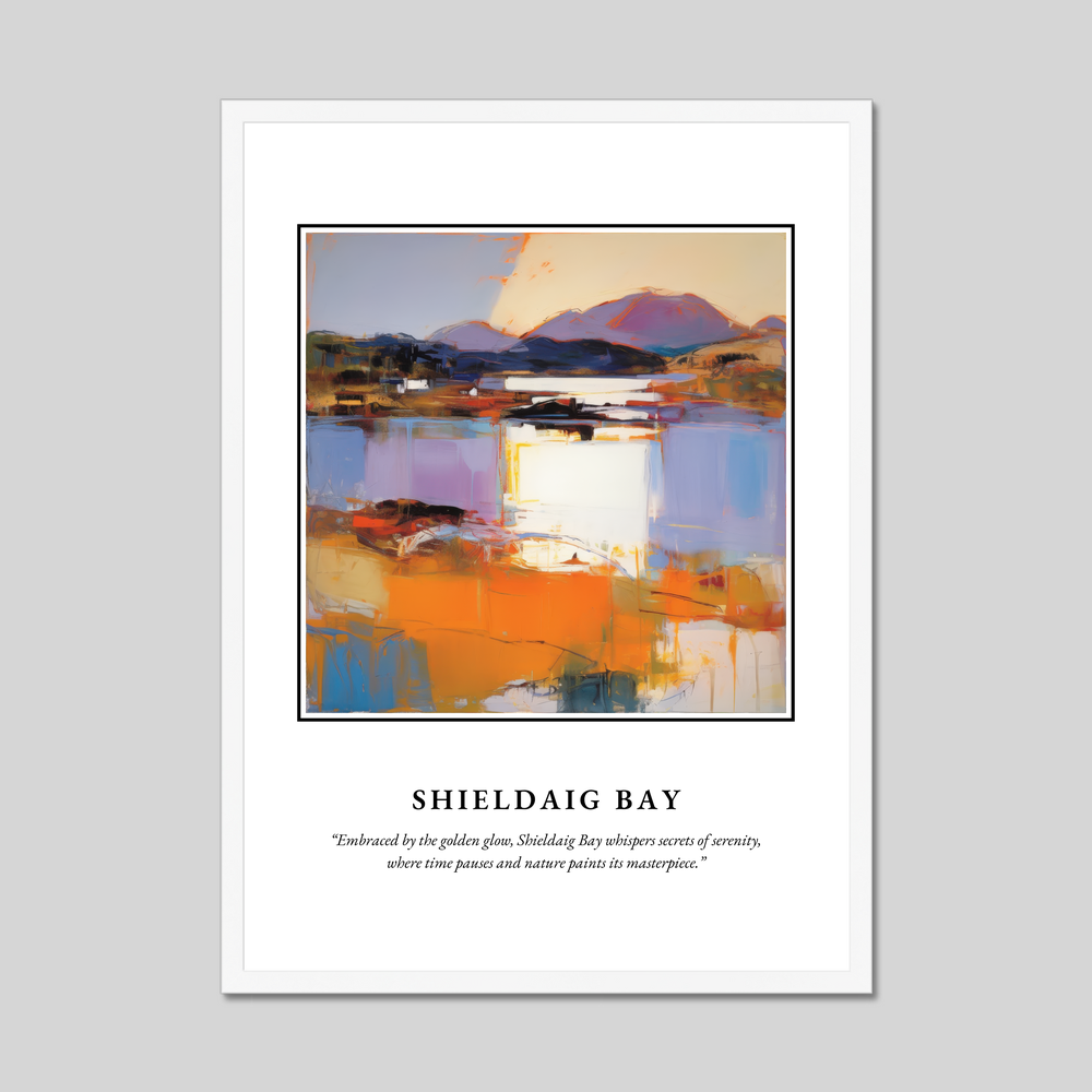 Shieldaig Bay - Framed Poster Print