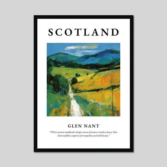 Glen Nant - Framed Poster Print