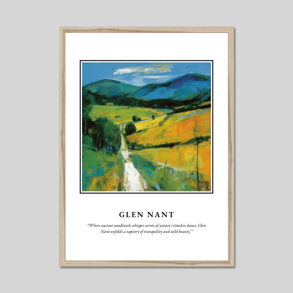 Glen Nant - Framed Poster Print