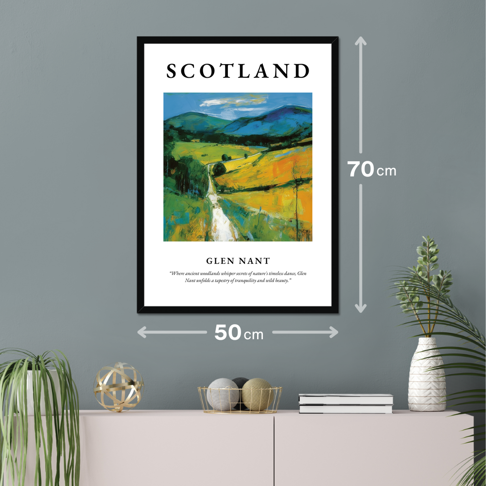 Glen Nant - Framed Poster Print