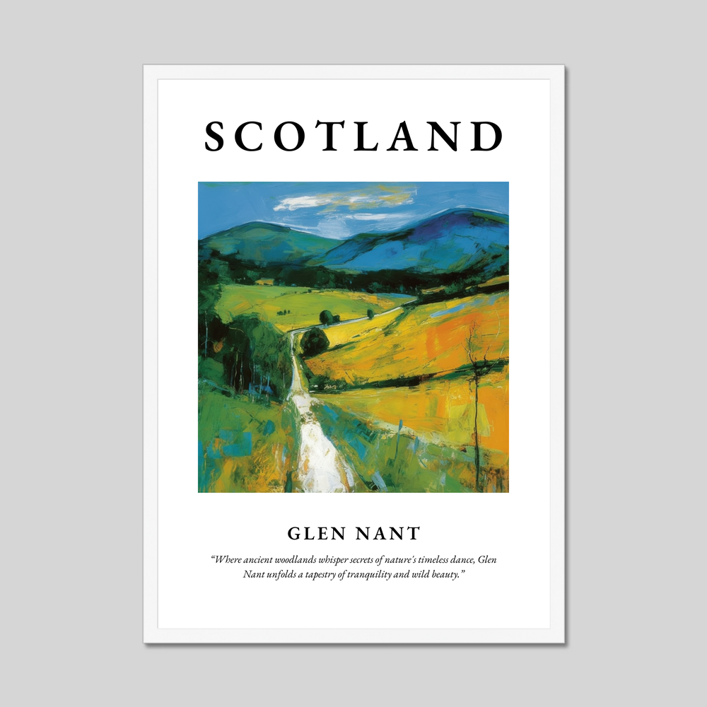 Glen Nant - Framed Poster Print