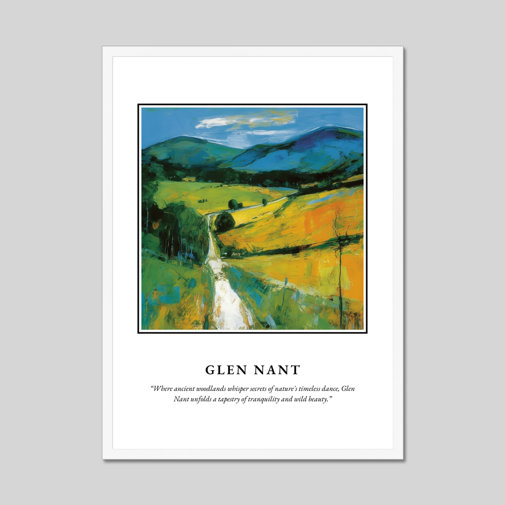 Glen Nant - Framed Poster Print