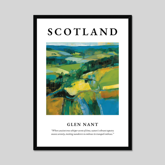 Glen Nant - Framed Poster Print