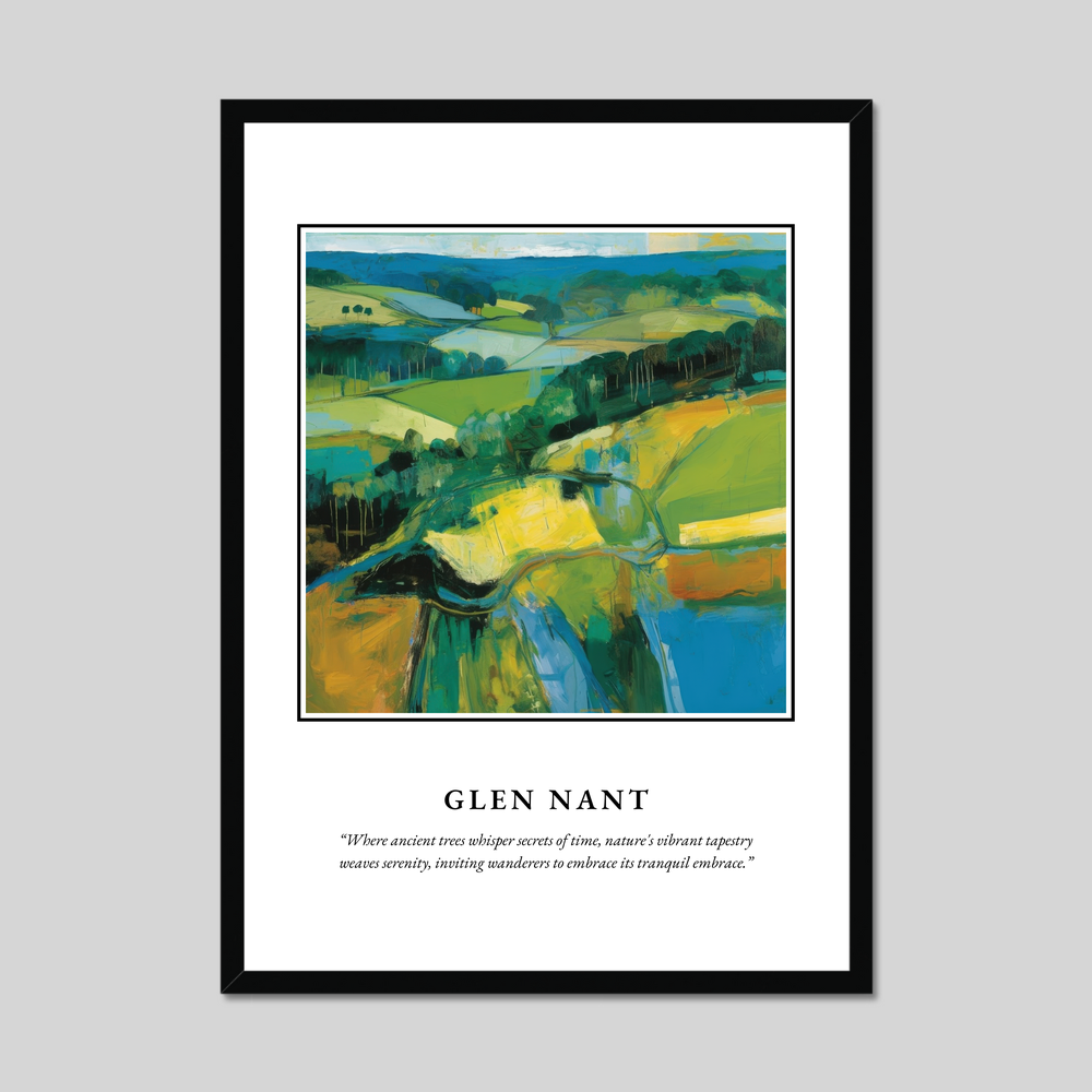 Glen Nant - Framed Poster Print