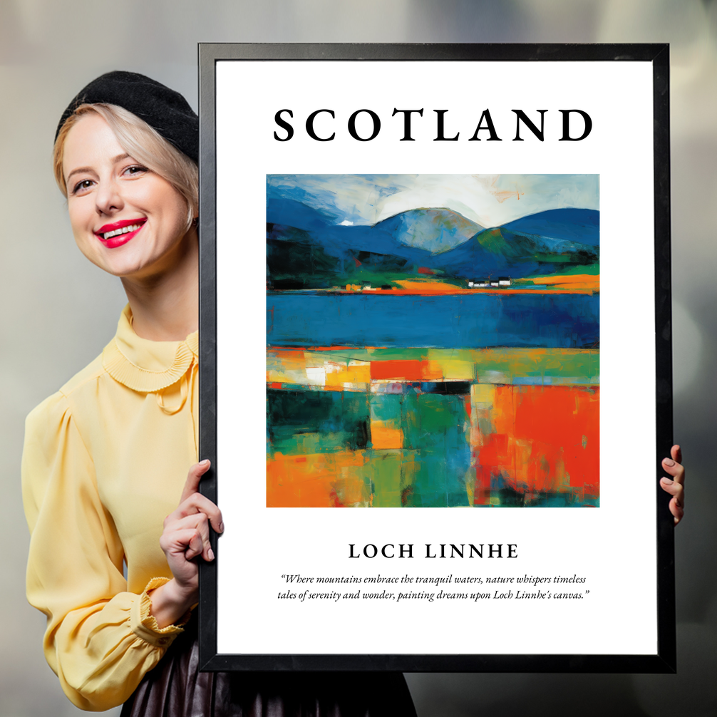 Loch Linnhe - Framed Poster Print