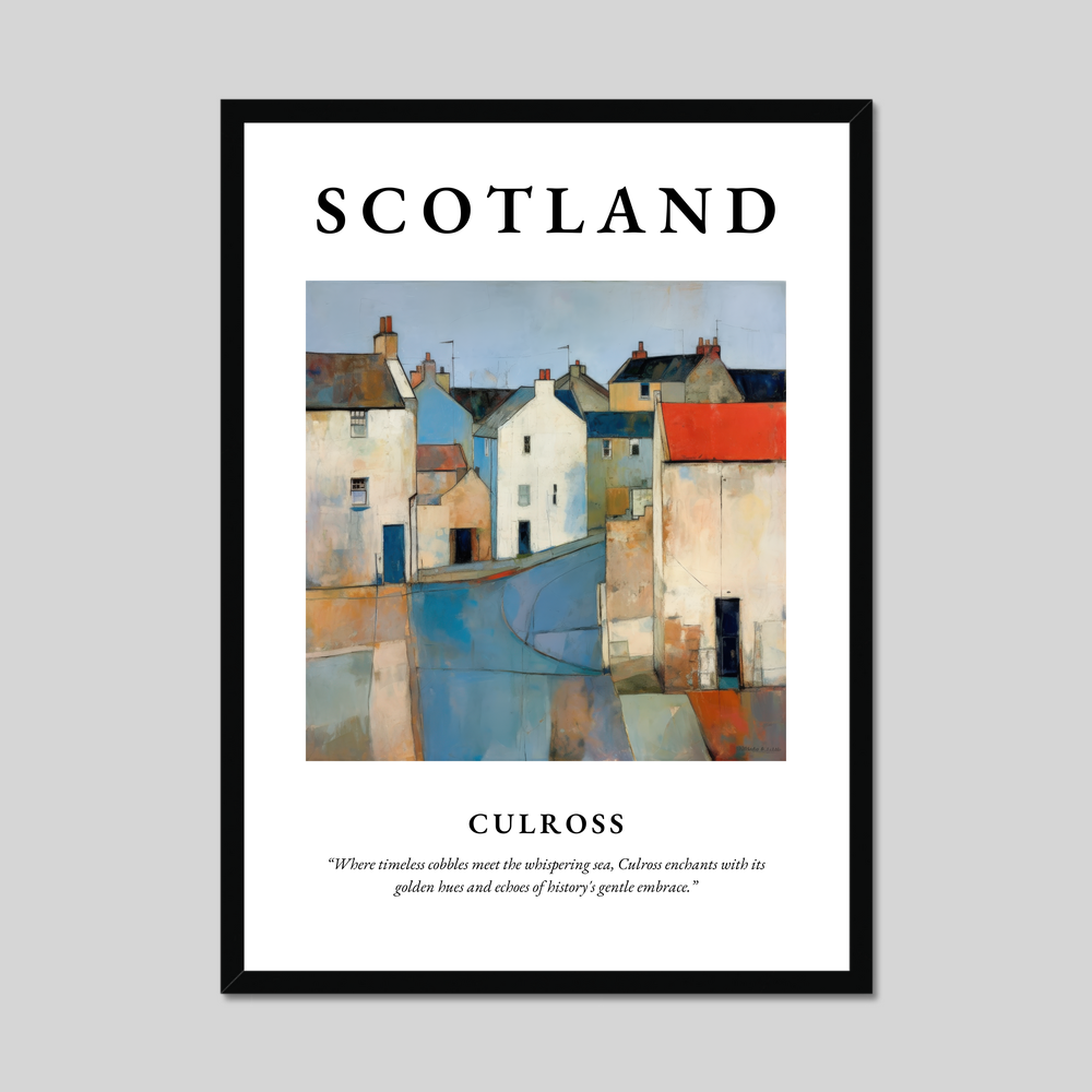 Culross - Framed Poster Print