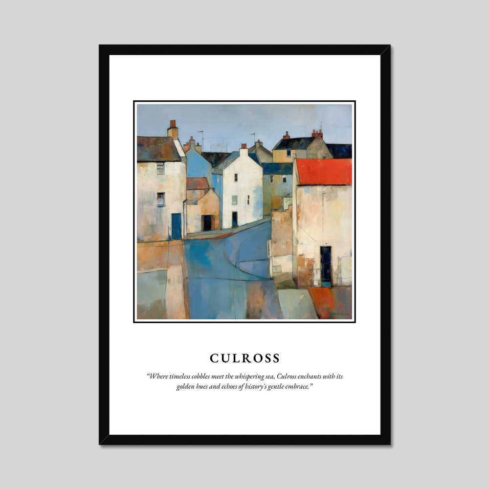 Culross - Framed Poster Print