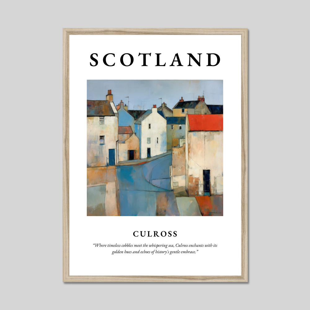 Culross - Framed Poster Print