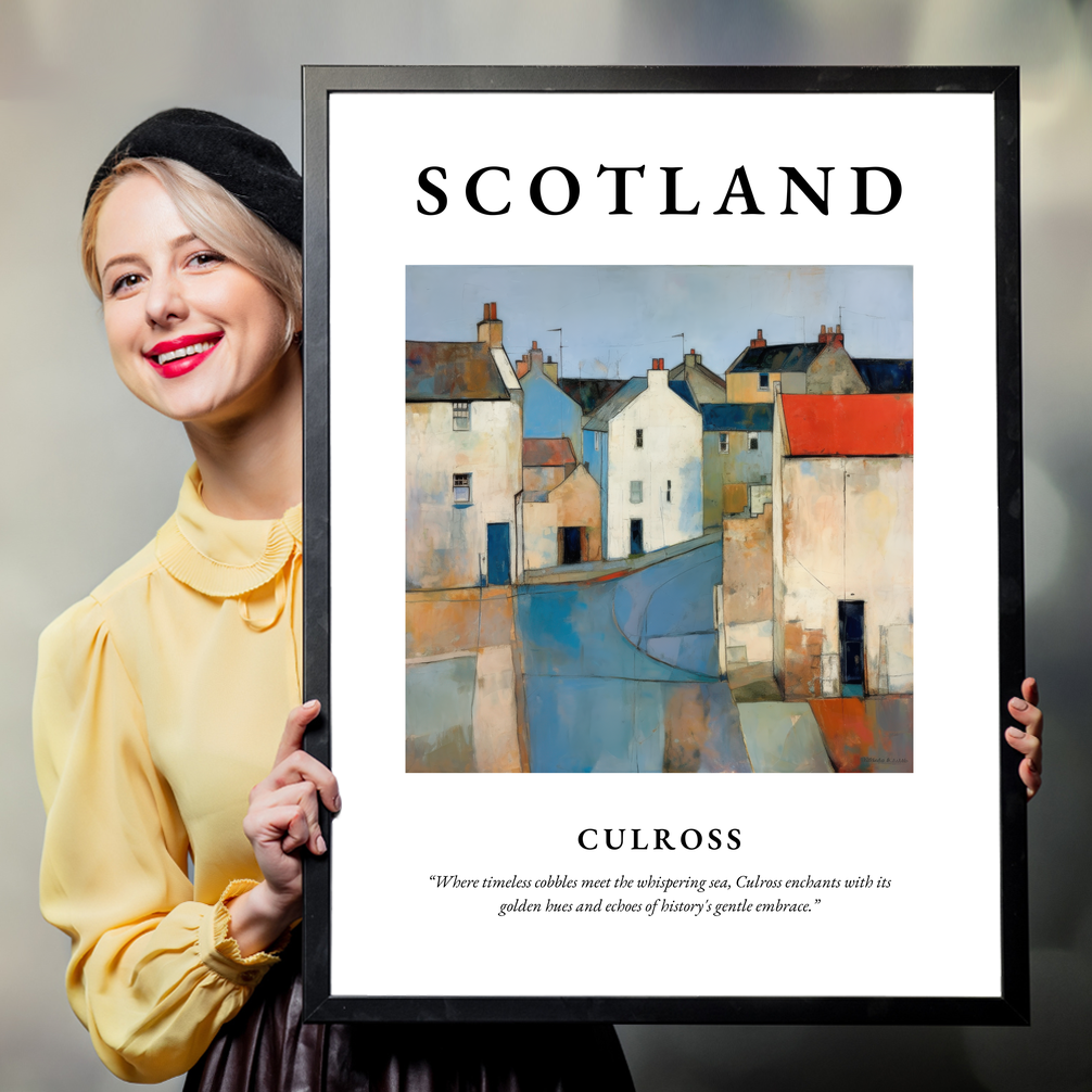 Culross - Framed Poster Print