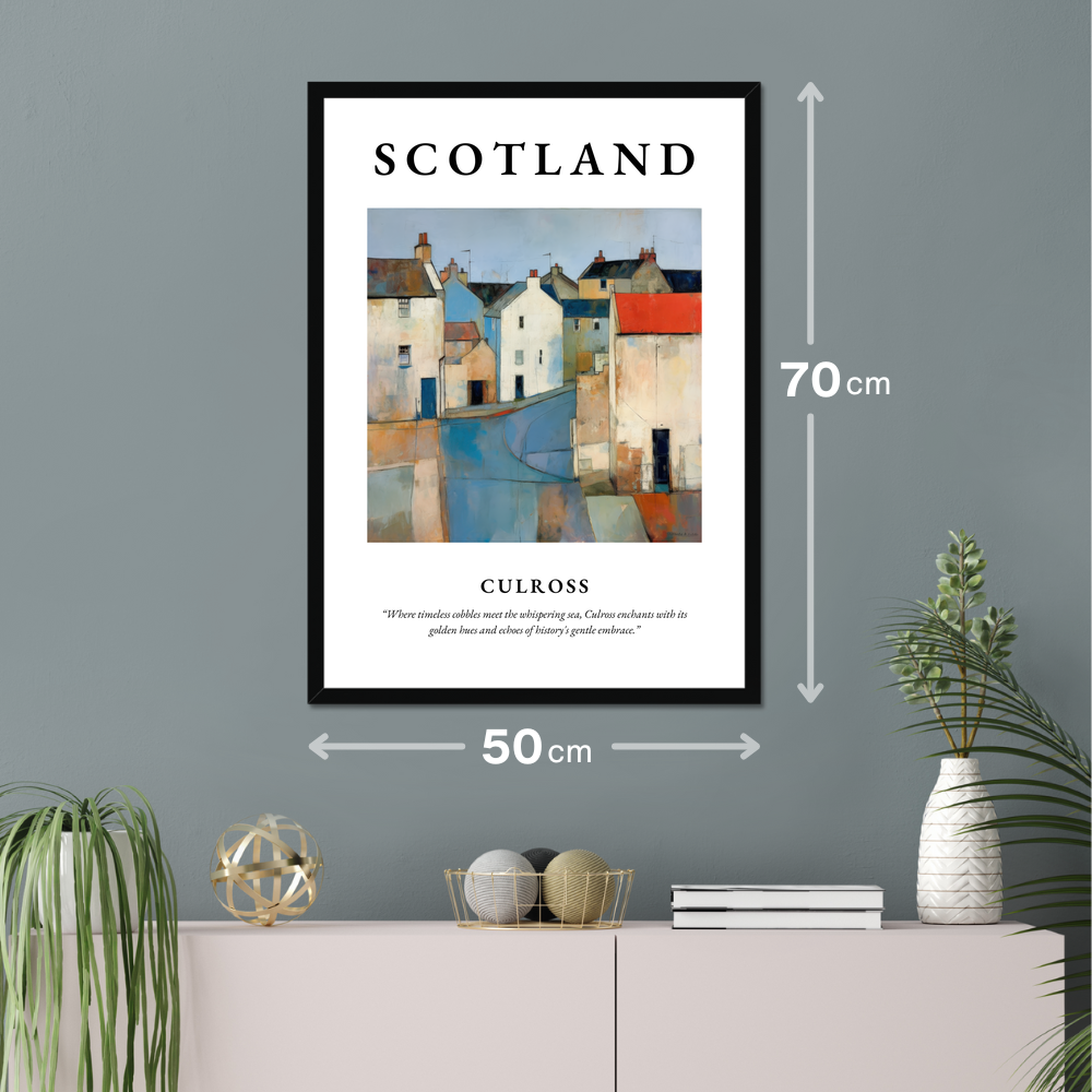 Culross - Framed Poster Print