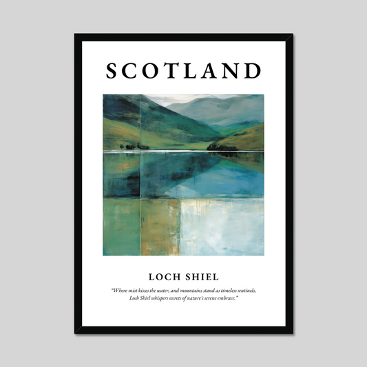 Poster of Loch Shiel, Scotland.