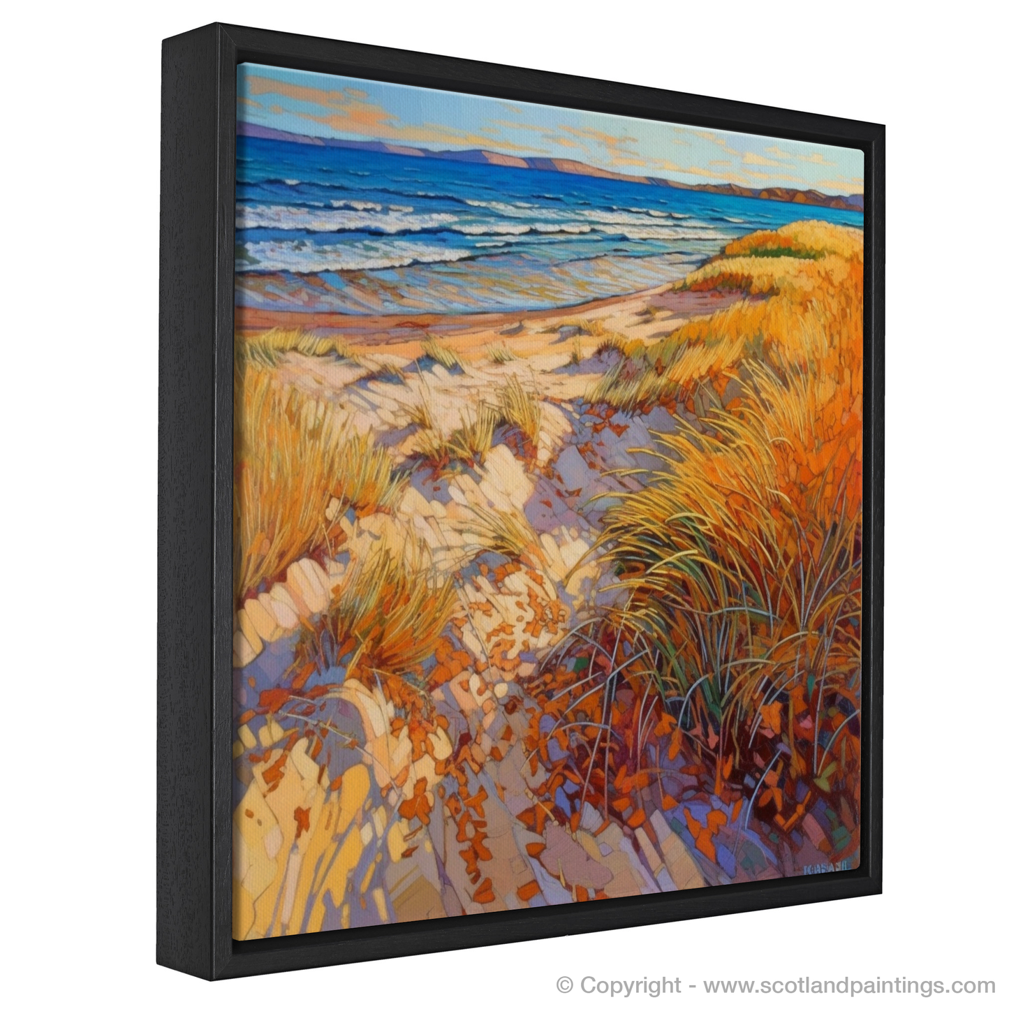 Longniddry Beach: A Modern Impressionist's Tribute to Scottish Shores