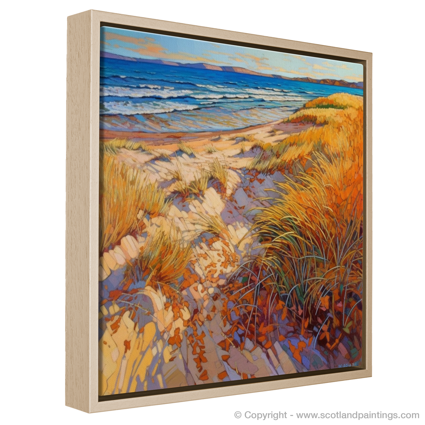 Longniddry Beach: A Modern Impressionist's Tribute to Scottish Shores