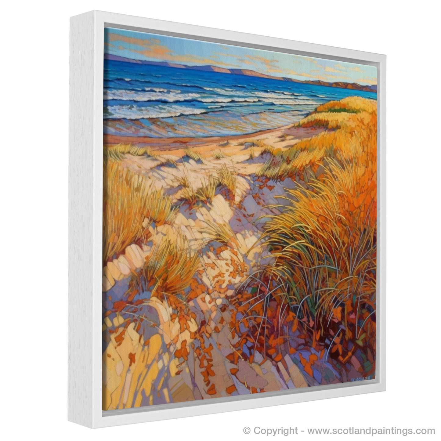 Longniddry Beach: A Modern Impressionist's Tribute to Scottish Shores