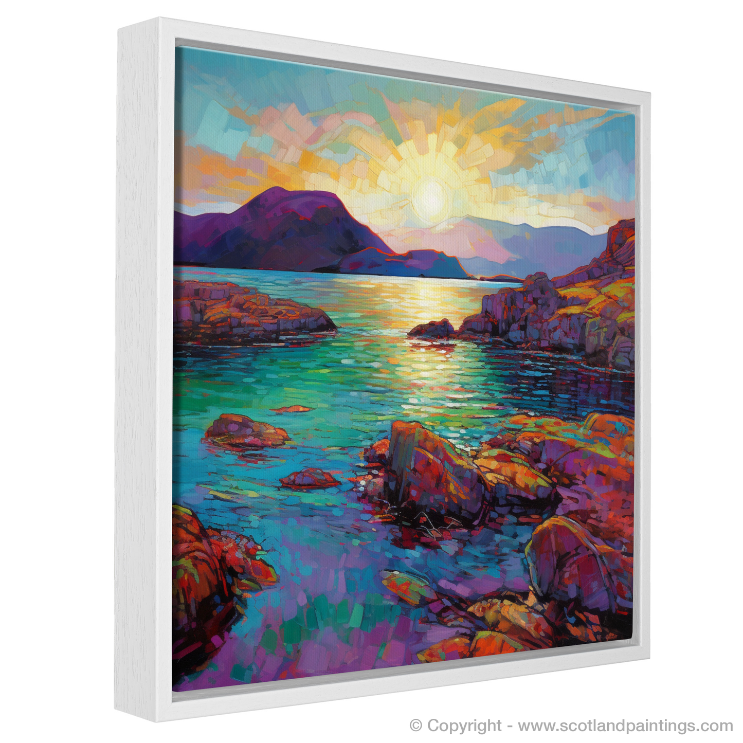 Isle of Skye's Dynamic Beauty: A Modern Impressionist Vision