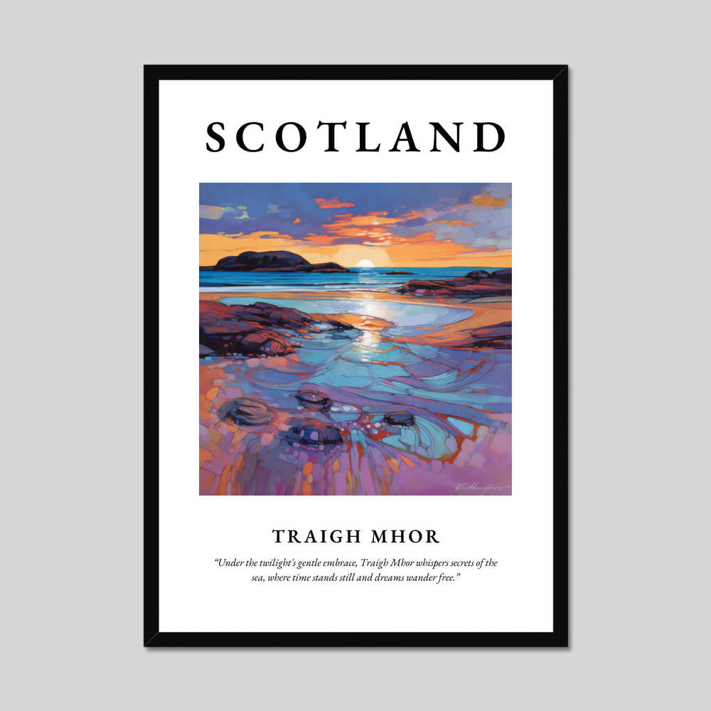 Poster of Traigh Mhor, Scotland.