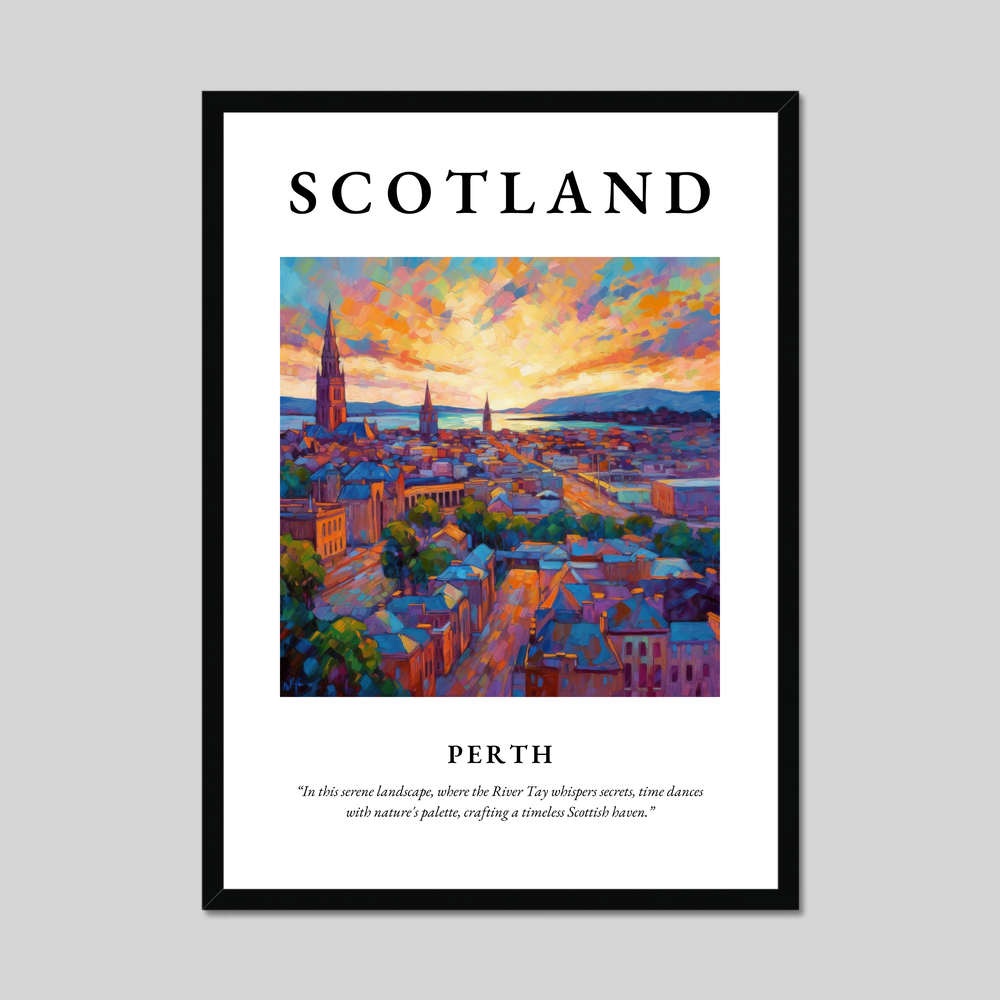 Poster of Perth, Scotland.