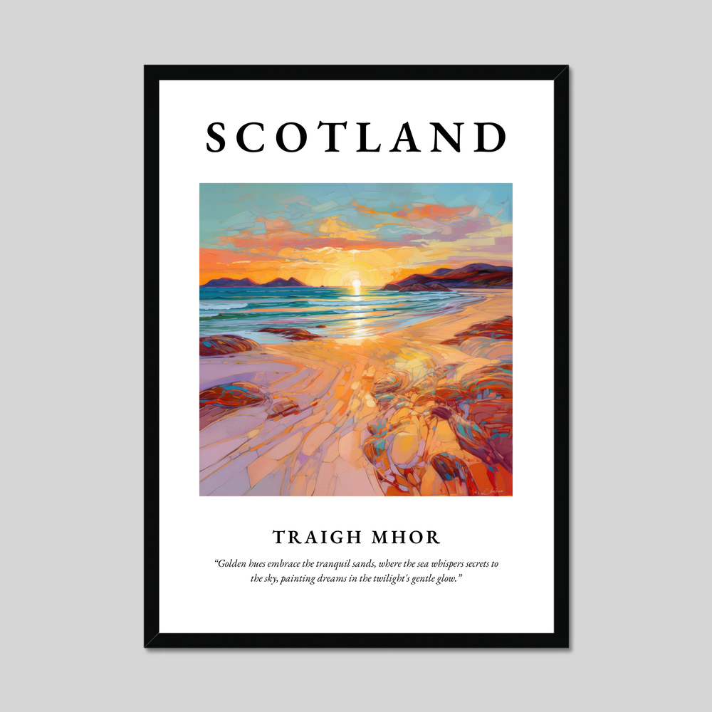 Poster of Traigh Mhor, Scotland.