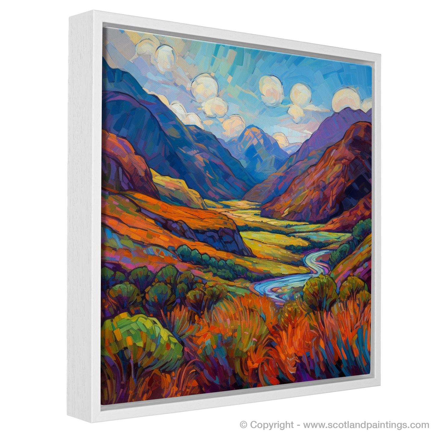 Glen Nevis: A Modern Impressionist Ode to the Scottish Highlands