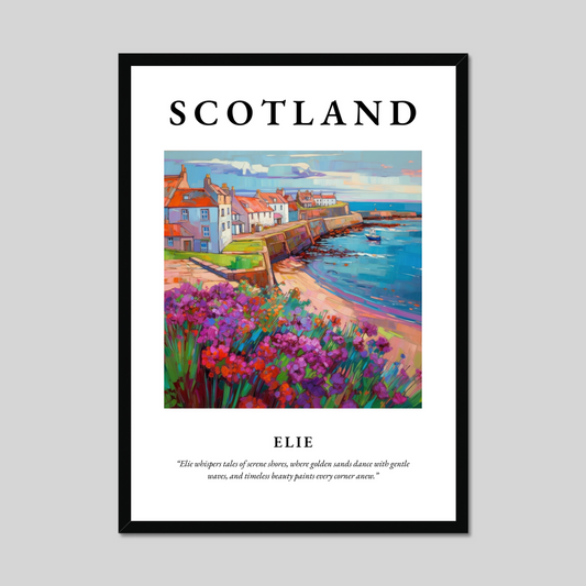 Poster of Elie, Scotland.