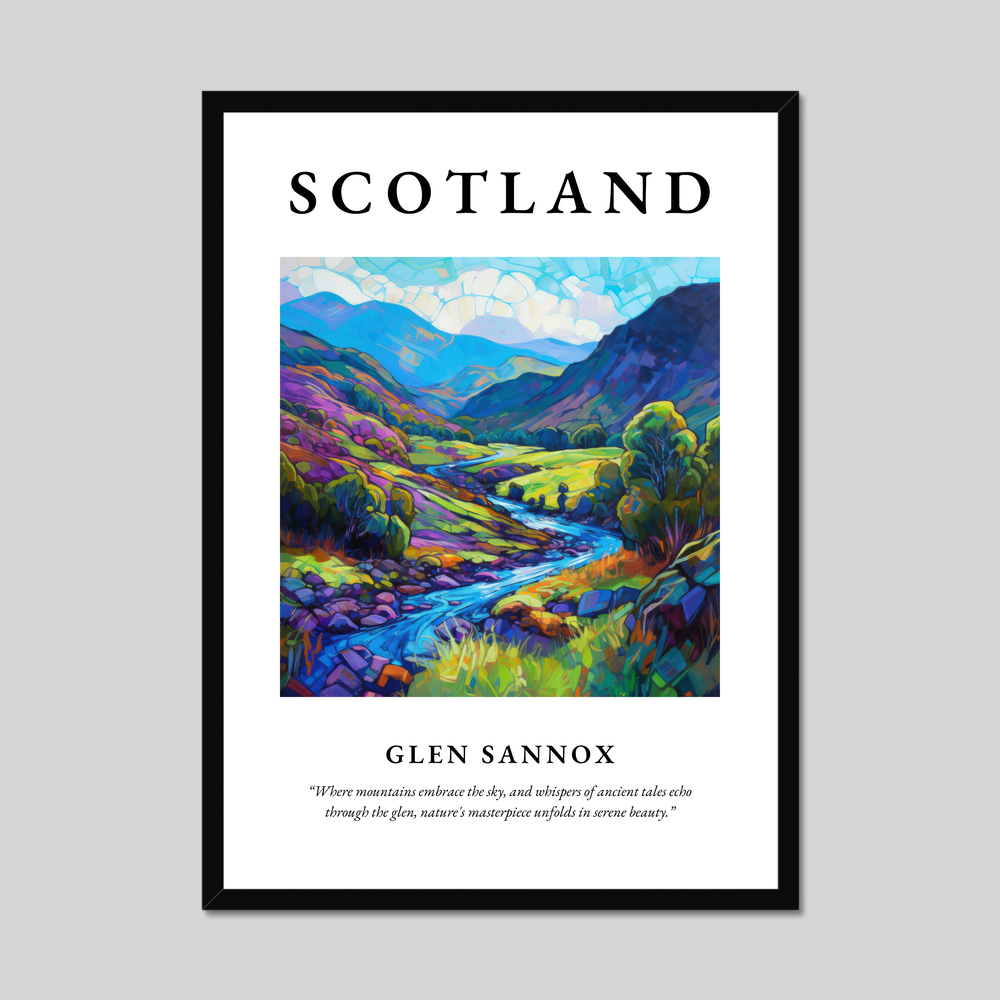 Poster of Glen Sannox, Scotland.