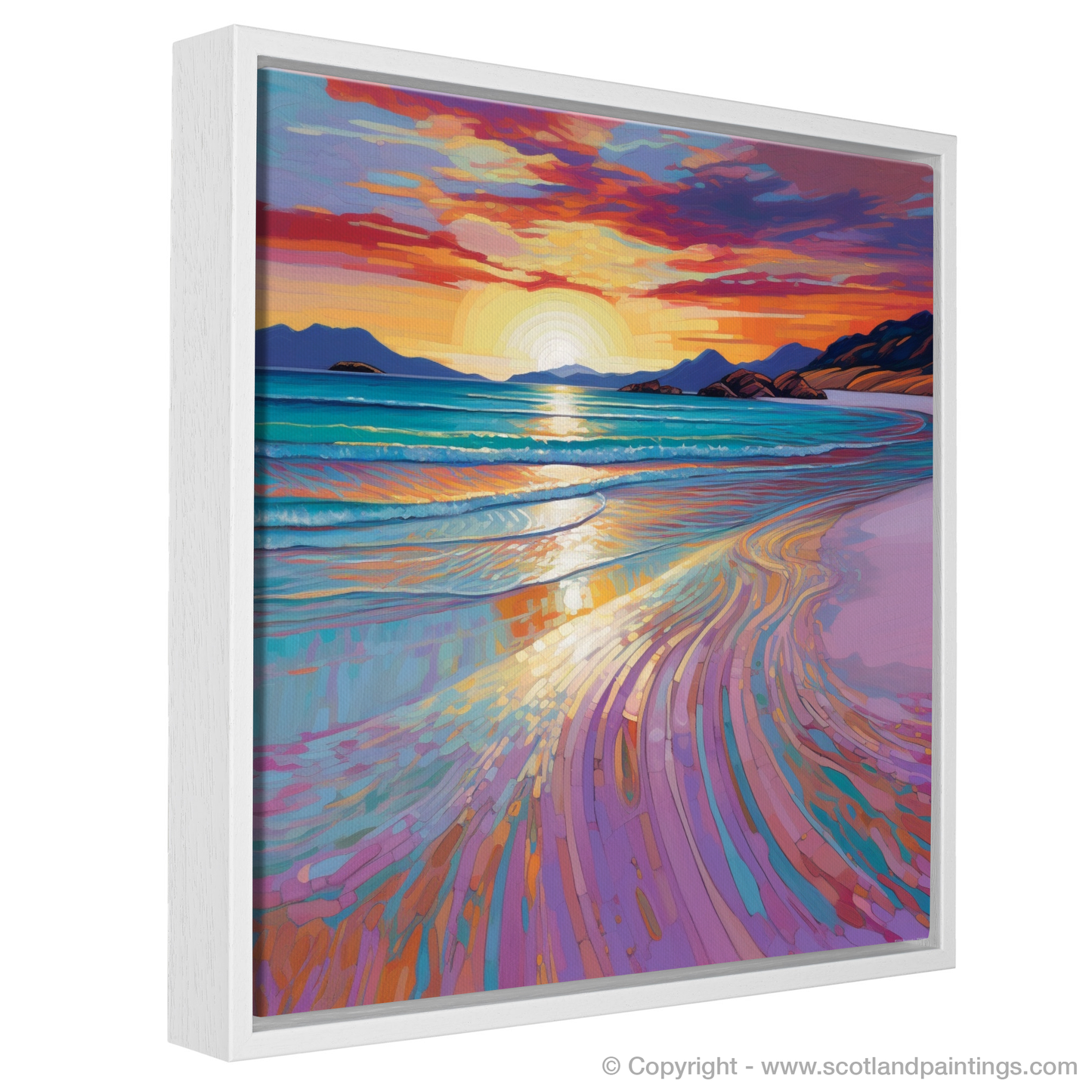 Sunset Embrace at Luskentyre Sands