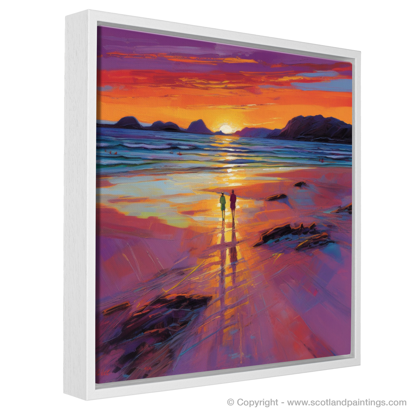 Sunset Embrace at Mellon Udrigle Beach