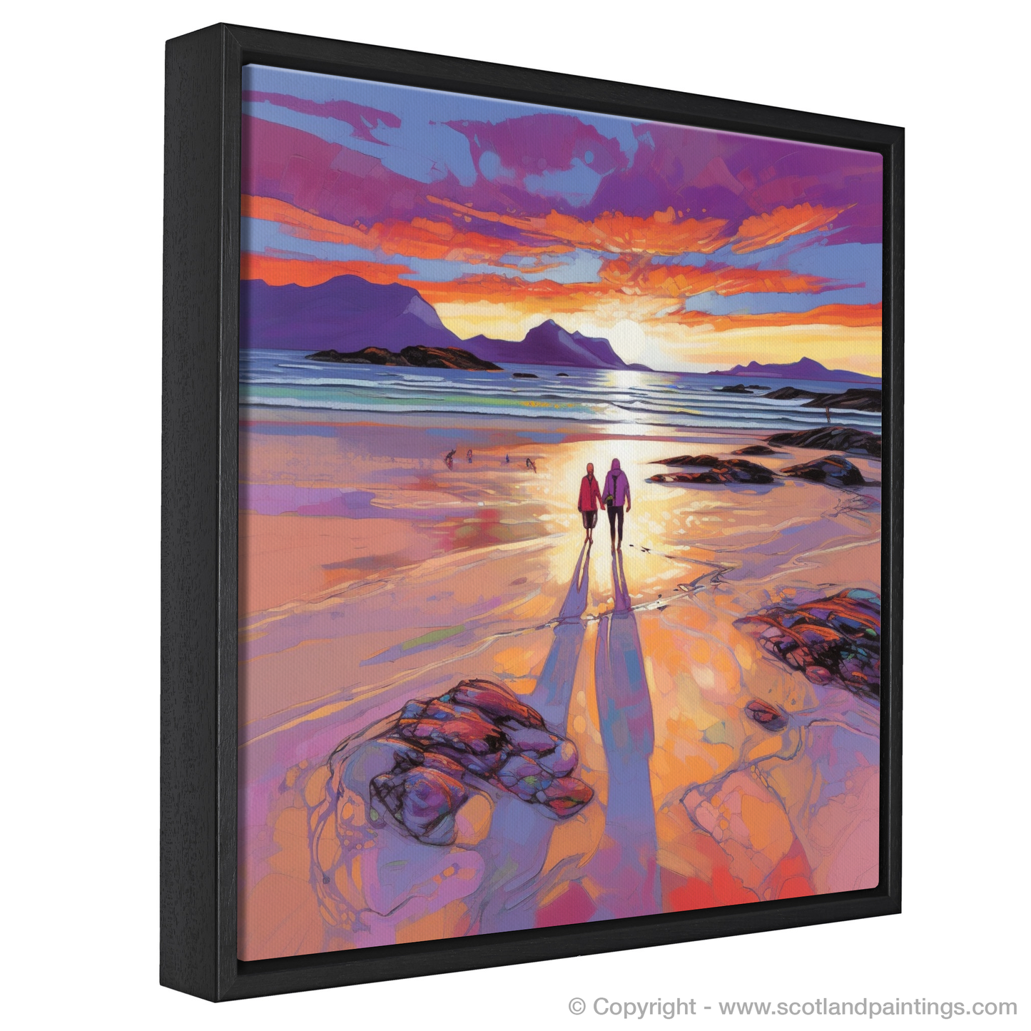 Sunset Embrace at Mellon Udrigle Beach