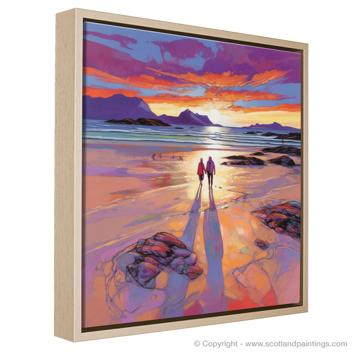 Sunset Embrace at Mellon Udrigle Beach