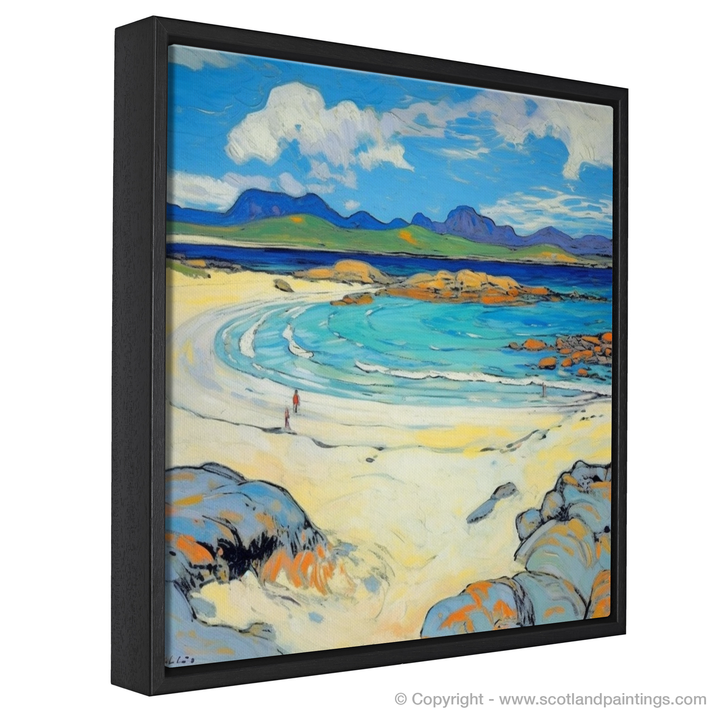 Wild Shores of Camusdarach: A Fauvist Tribute to Arisaig Beach