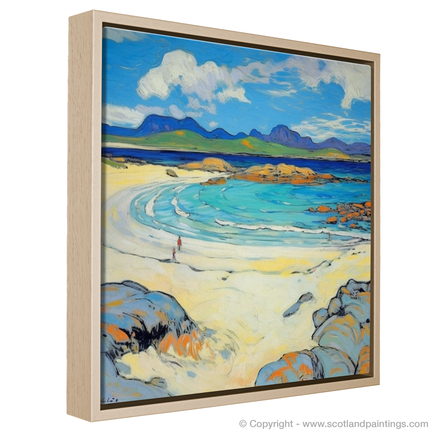 Wild Shores of Camusdarach: A Fauvist Tribute to Arisaig Beach