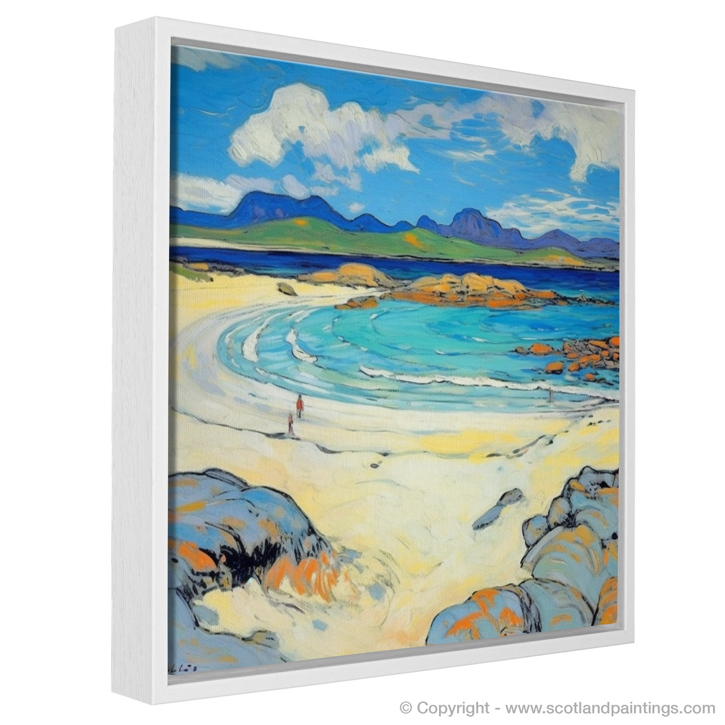 Wild Shores of Camusdarach: A Fauvist Tribute to Arisaig Beach