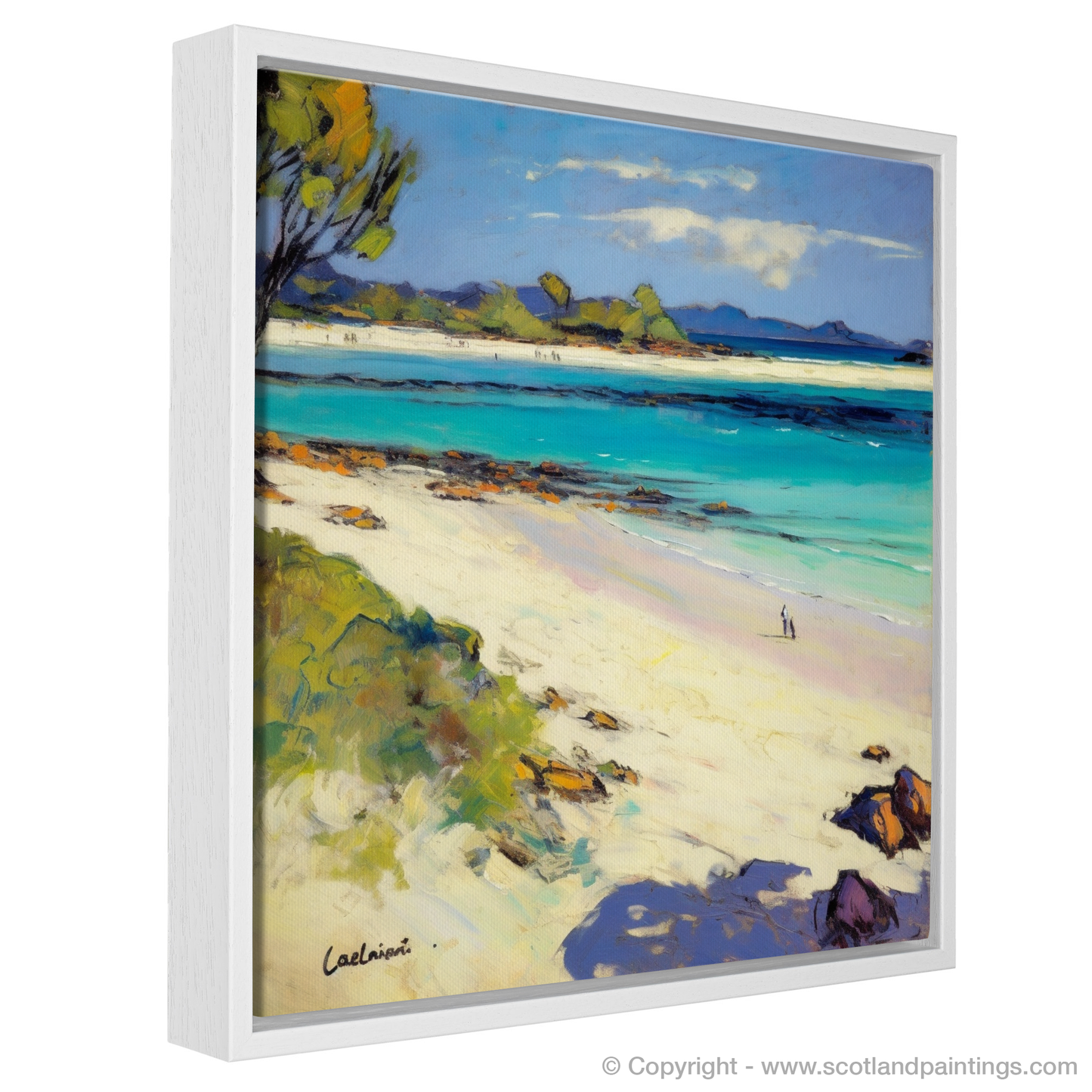 Vibrant Camusdarach: A Fauvist Passion