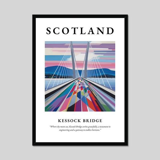 Poster of Kessock Bridge, Scotland.