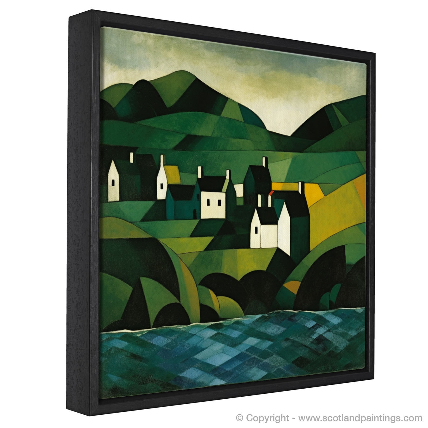 Isle of Islay Dreamscape: An Abstract Rendition of Scottish Charm